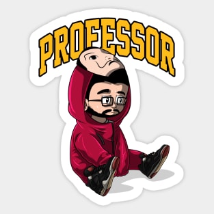 professor money heist Sticker